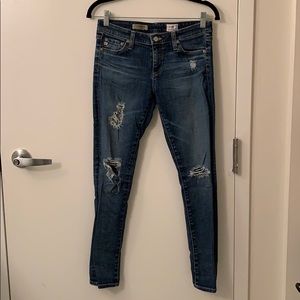 AG Super Skinny Ankle Jeans